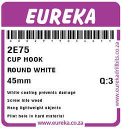 2E75 - Picture Hook White -2E75_label_T